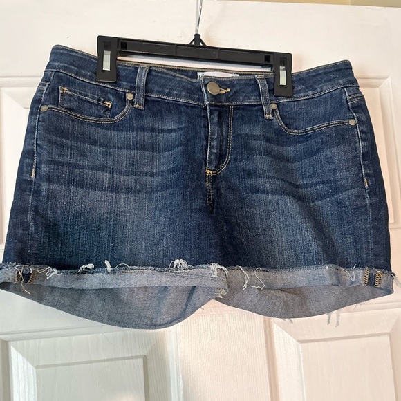 Paige ‘Jimmy Jimmy’ denim cut off shorts, size 27 - Picture 1 of 7